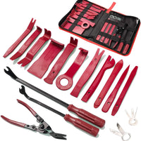 19Pcs Trim Removal Tool,Car Panel Door Audio Trim Removal Tool Kit FairTools