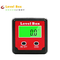 2-Key Digital Angle Finder, Horizontal Inclinometer Level Box Measuring device - FairTools