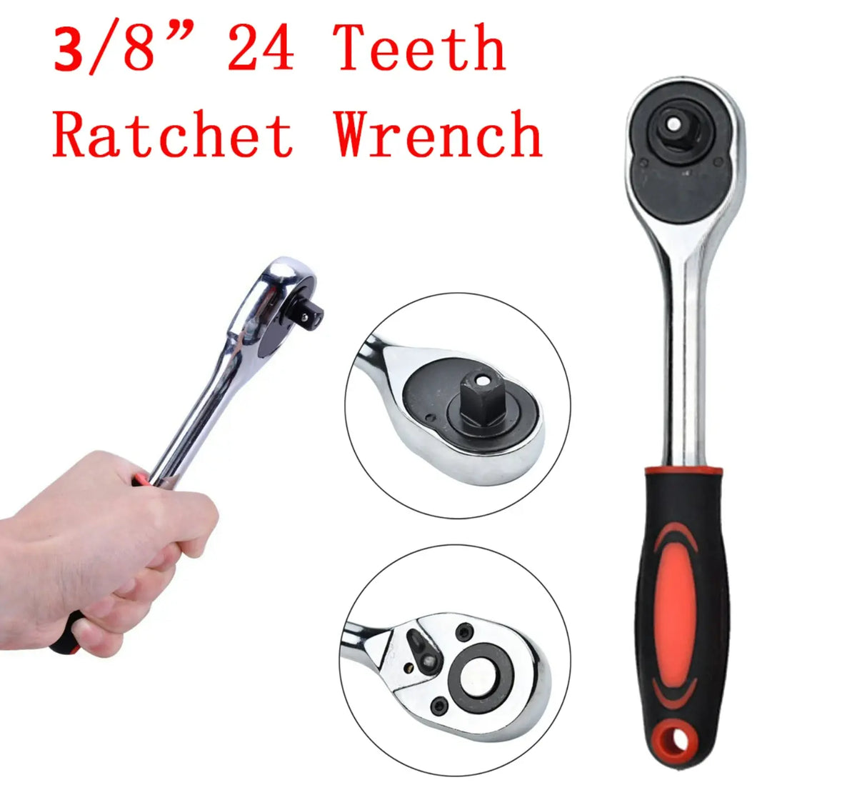3/8 inch Handle Drive Ratchet Spanner Wrench FairTools