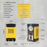 AUTOOL SDT206 Evap Smoke Machine Pipe Vacuum Diagnostic Smoke Leak Detector Test Autool