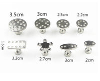 Aluminum Alloy Pull Cap Gasket Auto Sheet Metal Recessed Repair Device 8pcs FairTools