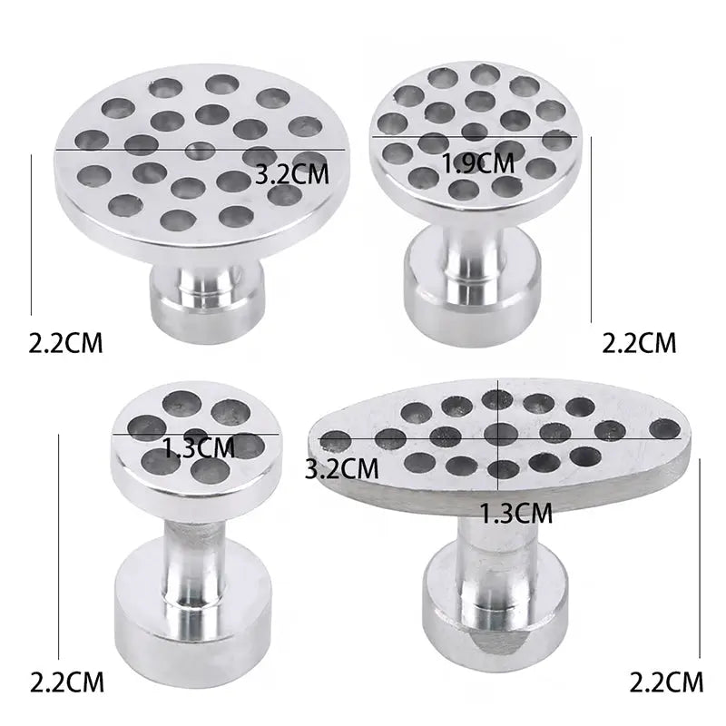 Aluminum Alloy Pull Cap Gasket Auto Sheet Metal Recessed Repair Device - FairTools Aluminum Alloy Pull Cap Gasket Auto Sheet Metal Recessed Repair Device
