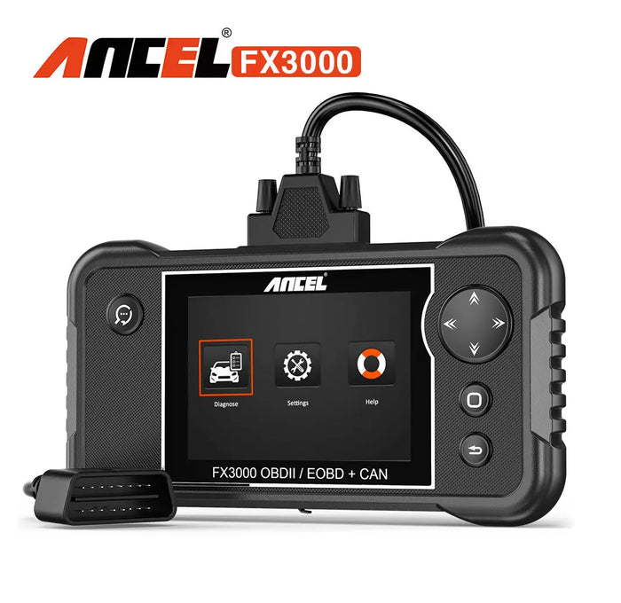 Ancel FX3000 OBD2 Automotive Car Scanner ABS Engine Transmission Airbag Ancel