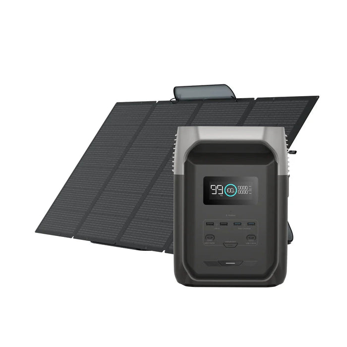 EcoFlow Delta 3 1500 +400W Solar Panel EcoFlow