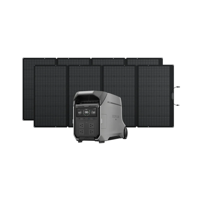 EcoFlow Delta Pro 3 + 2 x400w Solar PaneL EcoFlow