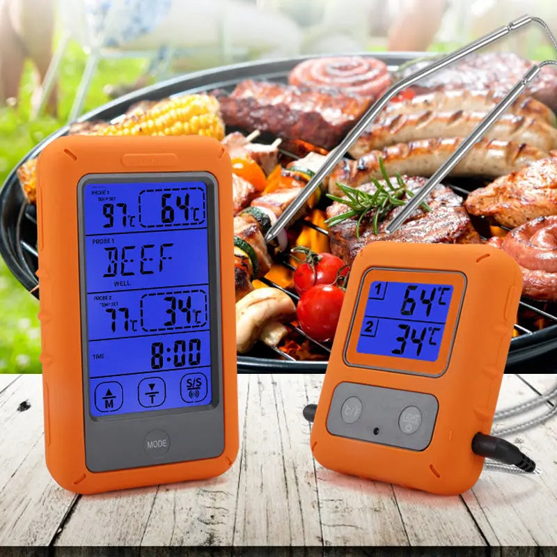 ThermoPro Digital Meat Thermometer with Dual Probes and Timer Mode