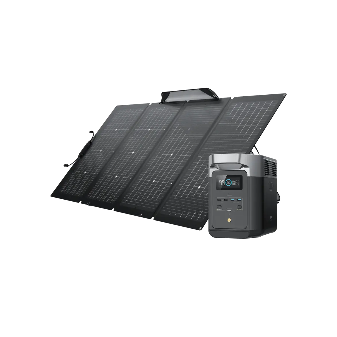 EcoFlow Delta 2 + 220W Solar Panel EcoFlow
