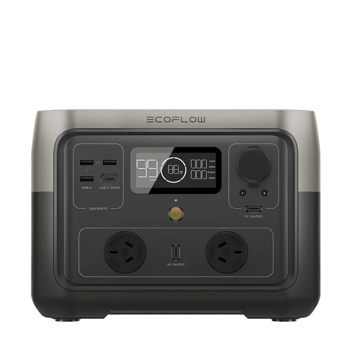 EcoFlow RIVER 2 MAX Portable Power Station | 660W | 512Wh EcoFlow