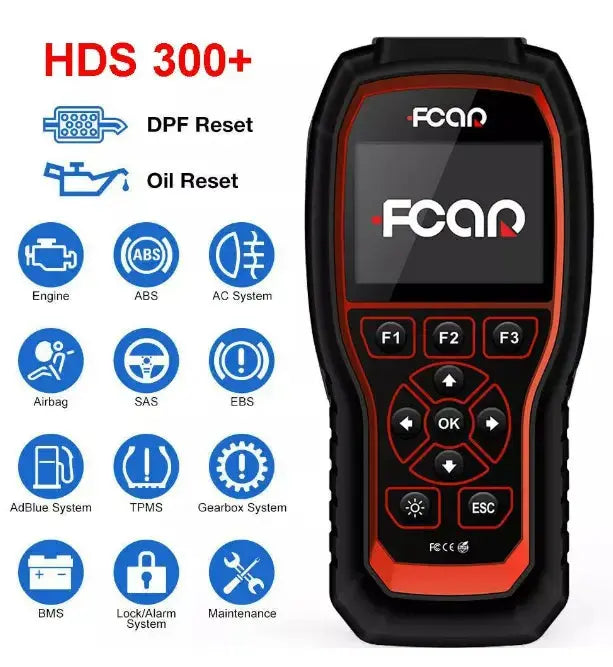 Fcar HDS 300+ For Cars and Trucks DPF OIL Reset Full System Diagnosis Scanner - FairTools