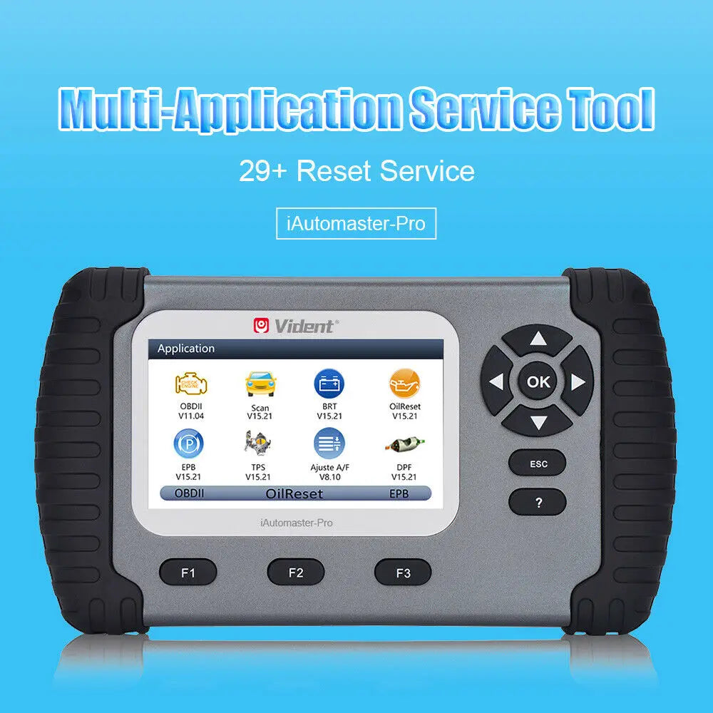 Vident iAutomaster Pro All-System Diagnoses DPF EPB SAS SRS Oil Light/Service Vident