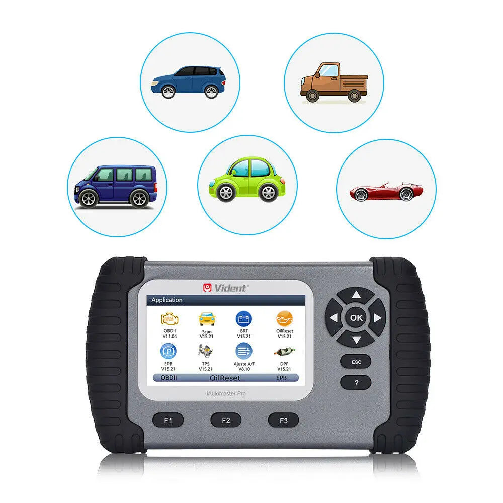 Vident iAutomaster Pro All-System Diagnoses DPF EPB SAS SRS Oil Light/Service Vident