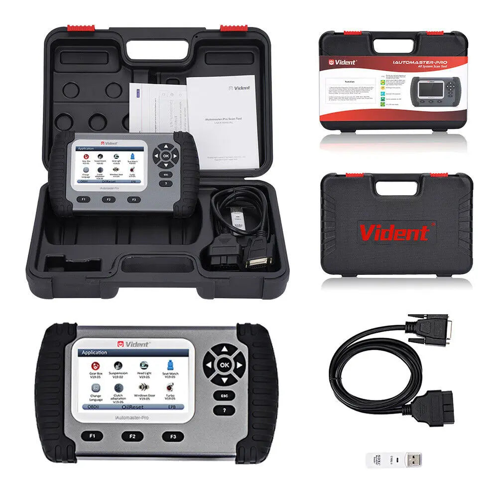 Vident iAutomaster Pro All-System Diagnoses DPF EPB SAS SRS Oil Light/Service Vident