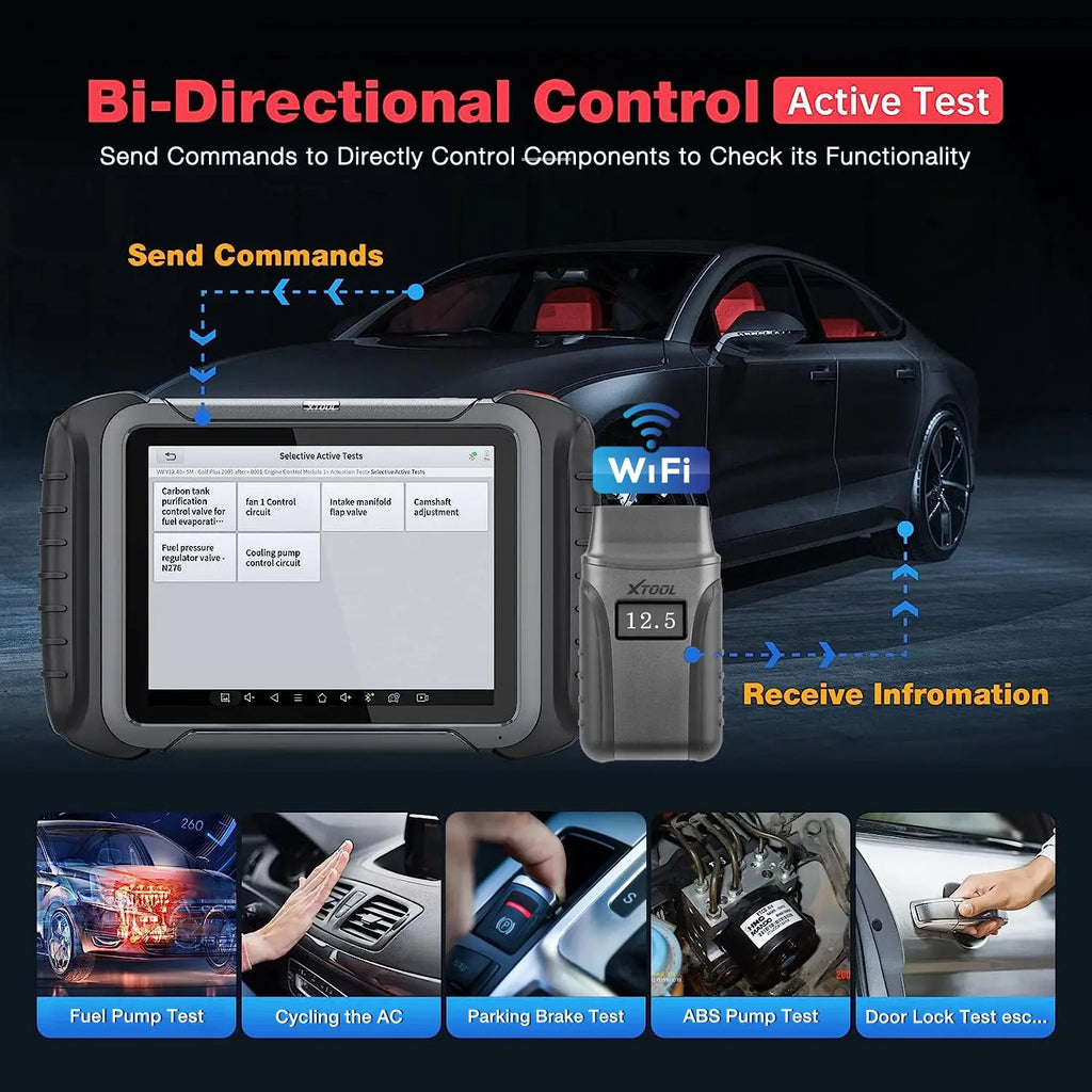 Buy Xtool XT80W Professional Diagnostic Car Scanner with XV100 ...