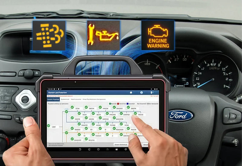 How to Fix Ford Ranger Waring Light with a Diagnostic Tool?  - FairTools