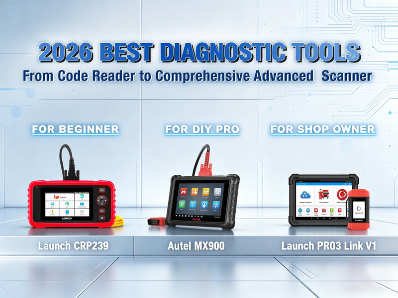 Best Car Diagnostic Tool 2026 CRP239 MX900 PRO3 LINK