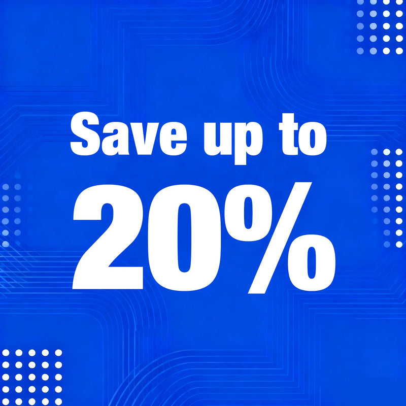 Save up to 20%