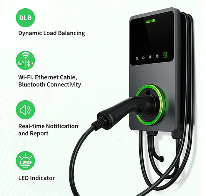 Autel MaxiCharger Wallbox Home Charger NZ AC W22-C5 Autel