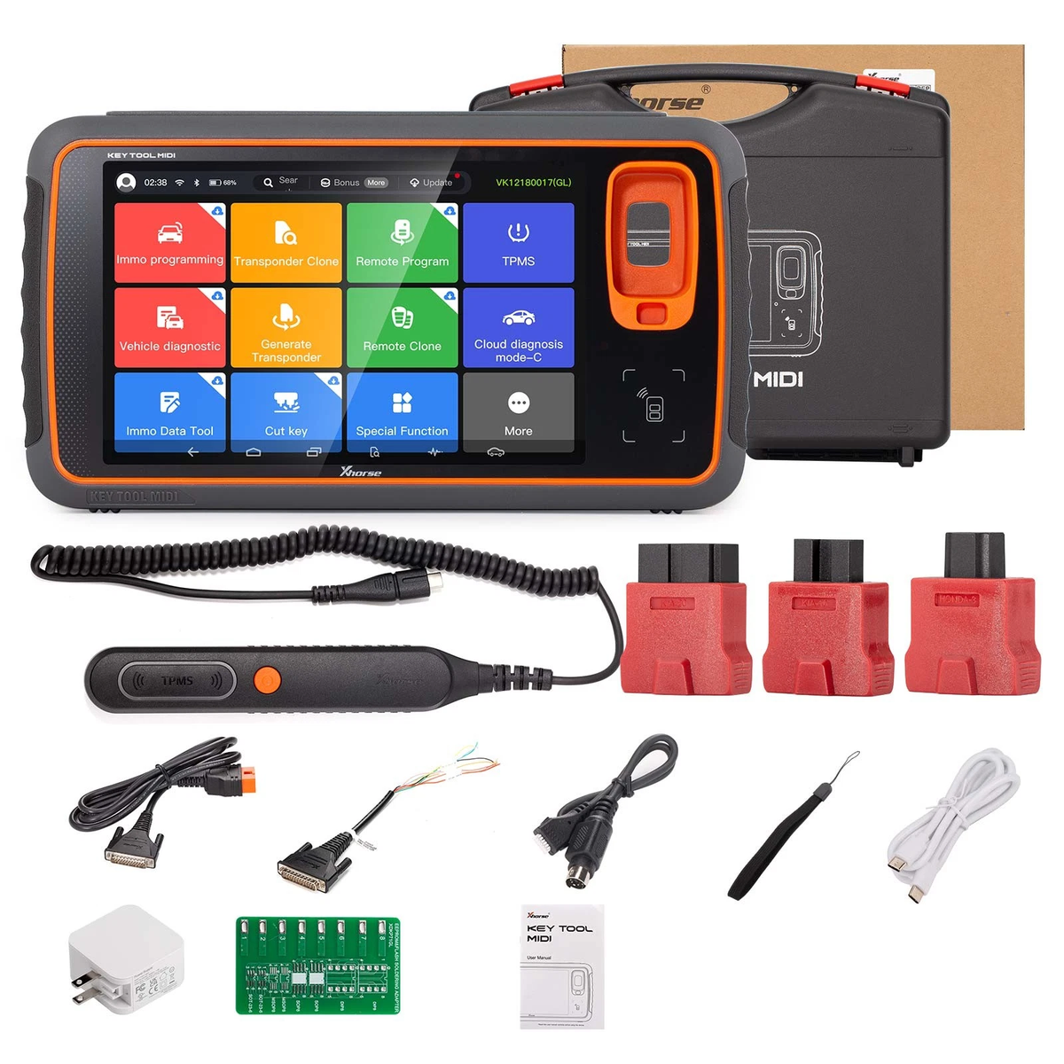 Xhorse Key Tool MIDI Basic Version 2-in-1 IMMO Programming and TPMS Function Xhorse