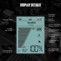 AUTOOL AS503 Engine Oil Tester – Digital Display, Sound Alarm, Petrol & Diesel, CE FCC Autool