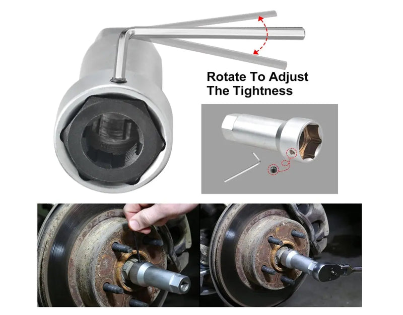 10pcs Axle Spindle Thread Repair Automotive Tool Kit Thread Set FairTools