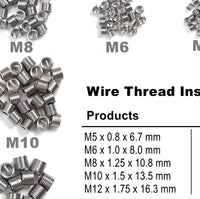 131pcs Thread Repair Kit, Heli Coil Kit FairTools