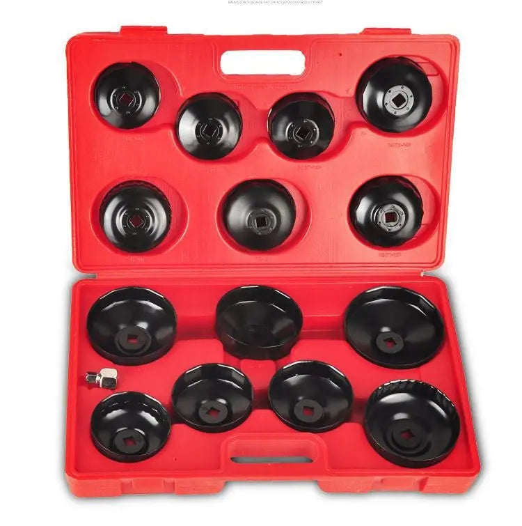 15 Piece Oil Filter Removal Cup Set FairTools