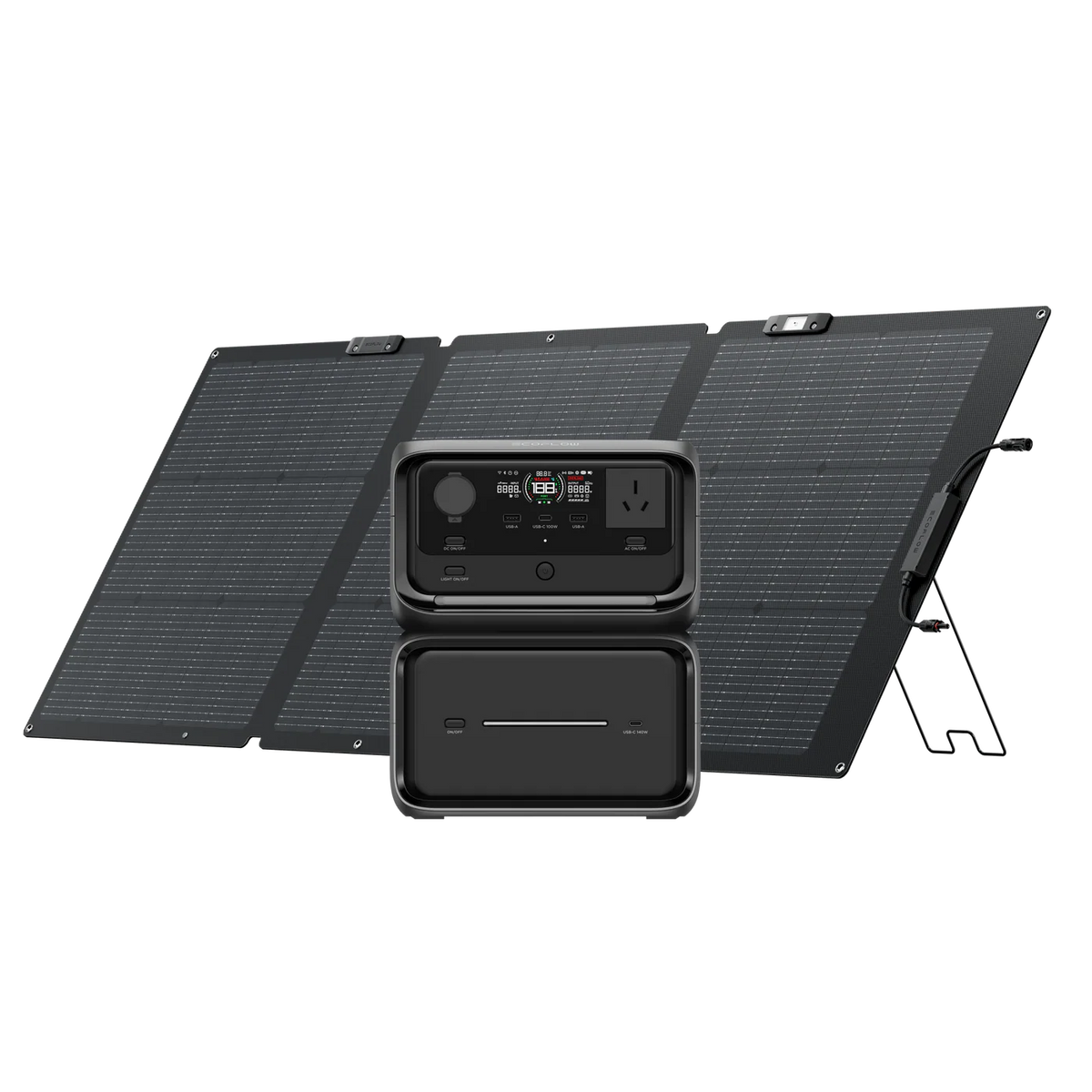 Ecoflow RIVER 3 Max Plus + Nextgen 160W Solar Panel EcoFlow