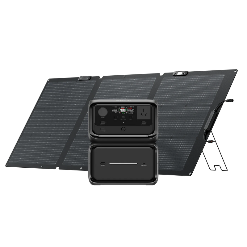 Ecoflow RIVER 3 Max Plus + Nextgen 160W Solar Panel EcoFlow
