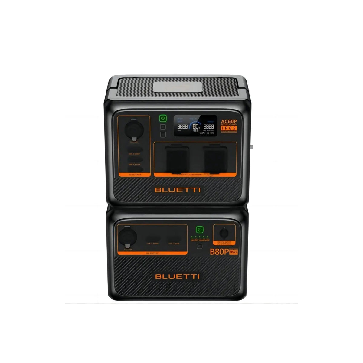 BLUETTI AC60P + B80P Portable Power Station Bundle (1310wh combinded) Bluetti