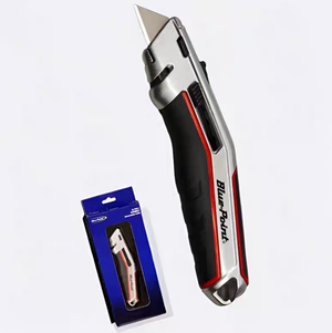 Blue Point Folding Utility Cutter with Replaceable Blades for Workshop Use