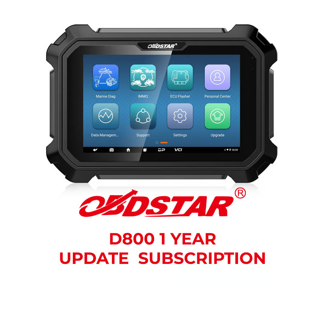 OBDSTAR D800 ABCD Software Update for 1-Year Service Obdstar