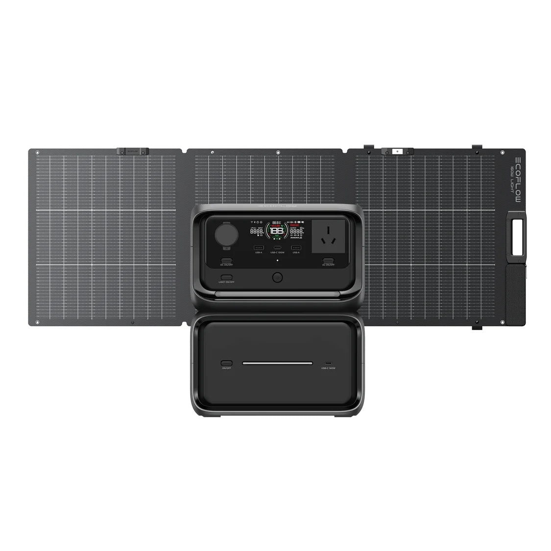 Ecoflow RIVER 3 Max Plus +160W lightweight Solar Panel EcoFlow