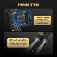 AUTOOL DM109 Automotive Circuit System Tester – Multimeter Oscilloscope 9-72V EV Hybrid Autool