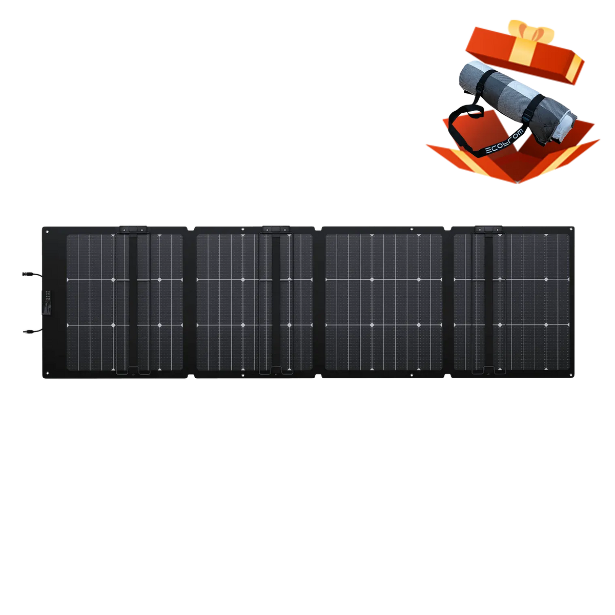 EcoFlow Delta 3 Plus + 220W Bi-Facial Solar Panel EcoFlow