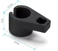 22mm 3/8 Oxygen Sensor Socket Wrench Offset Removal Flare Nut Socket Tool - FairTools 22mm 3/8 Oxygen Sensor Socket Wrench Offset Removal Flare Nut Socket Tool