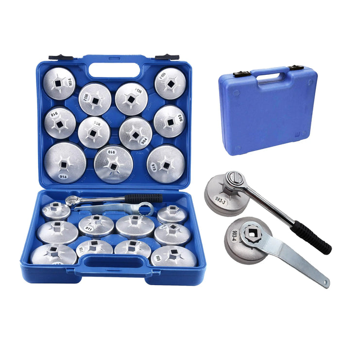 23pcs Cup Type Oil Filter Wrench Set Removal Tool FairTools