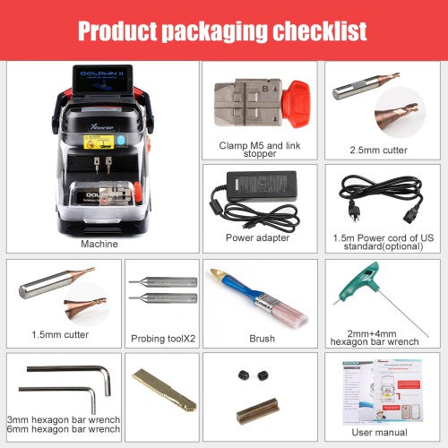 Xhorse Dolphin II Key Cutting Machine XP-005L Xhorse