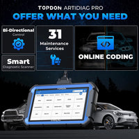 Topdon ArtiDiag Pro OBD2 Scanner Bidirectional Scan Tool with ECU Coding Scanner