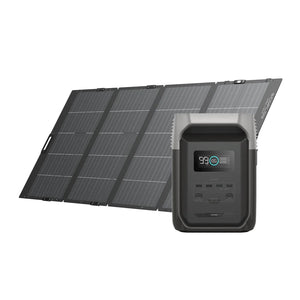 EcoFlow DELTA 3 (1500) + 400W Lightweight Portable Solar Panel
