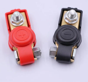 2pcs Car Boat RV Heavy Duty Battery Terminal Clip Connector Cable Clamp Clip