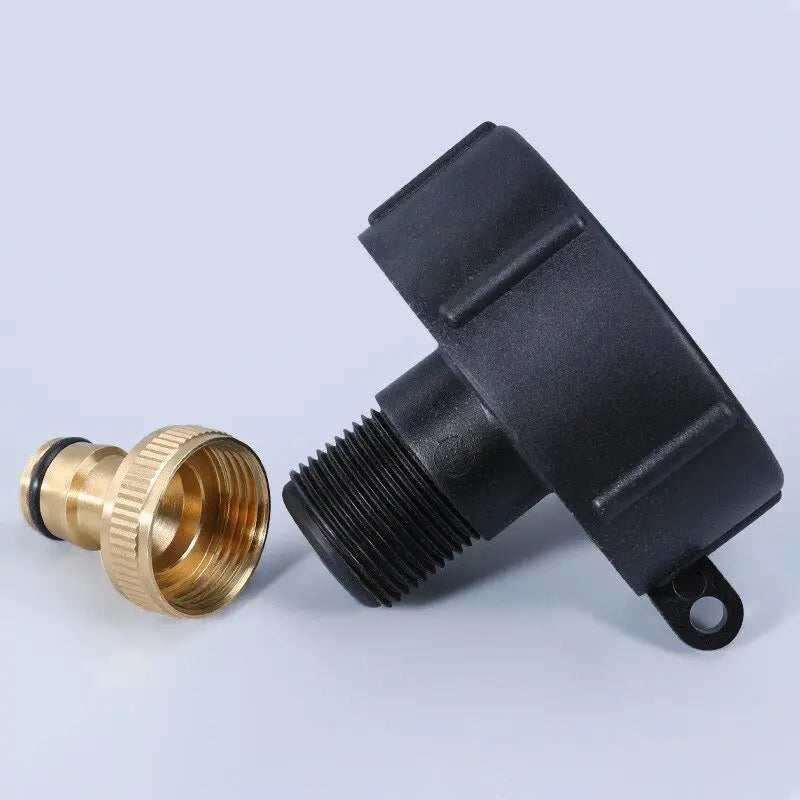 3/4 inch Thread Connector Valve Fitting For IBC Water Tank Garden Brass Adapter - FairTools 3/4 inch Thread Connector Valve Fitting For IBC Water Tank Garden Brass Adapter