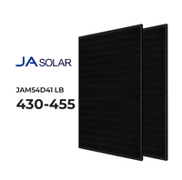 JA Solar All Black JAM54D41 430-455/LB N-Type for TOPCON Technology Bifacial Double Glass Mono 440W 445W 455W Half Cell Solar FairTools