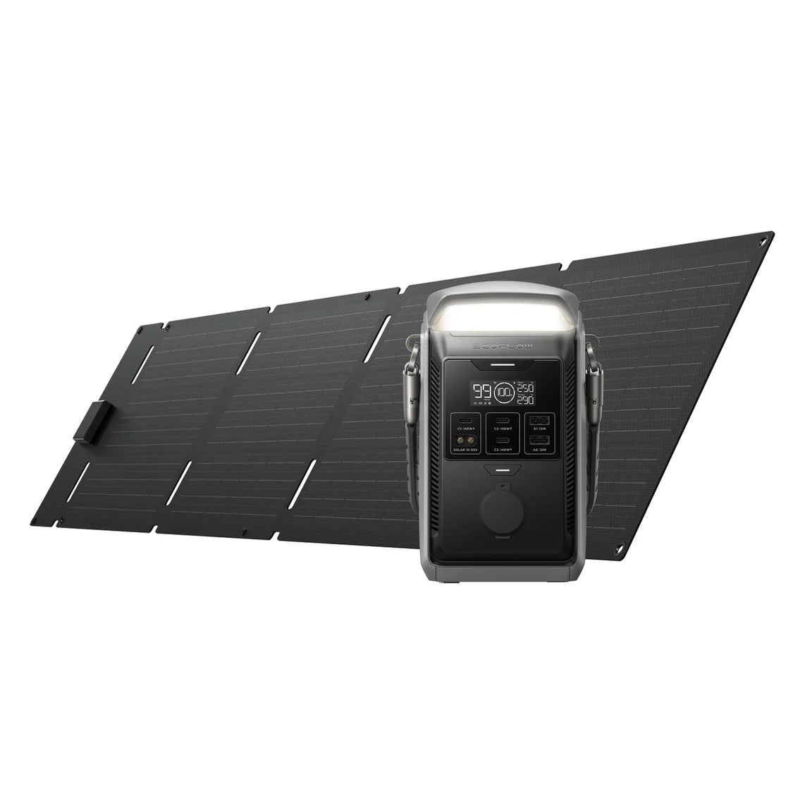 EcoFlow TRAIL Plus 300 DC + 60W Portable Solar Panel Type-C EcoFlow