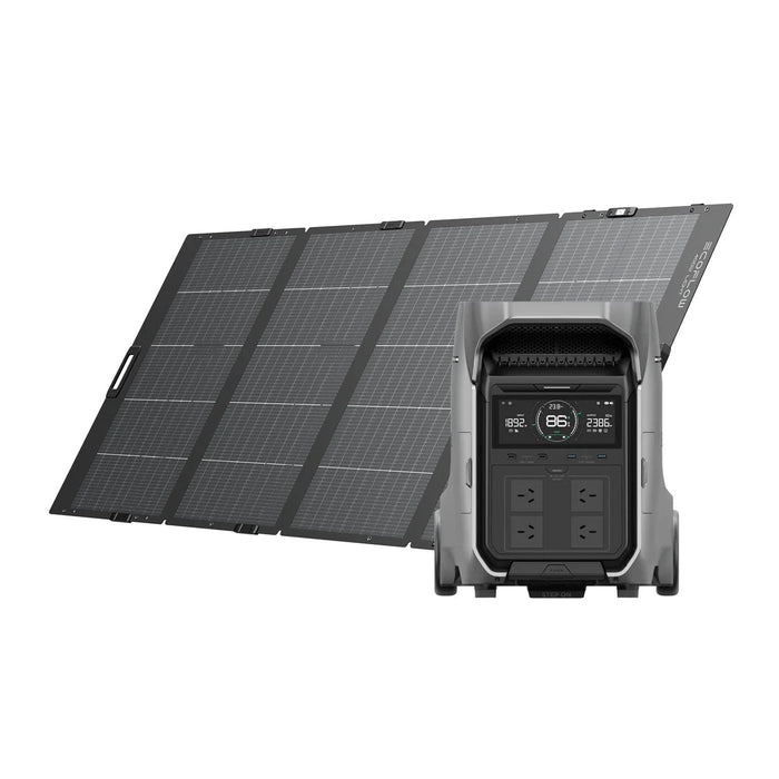 EcoFlow Delta pro 3 + 400W Lightweight Solar Panel EcoFlow