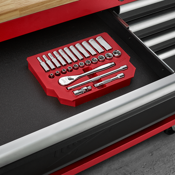 Milwaukee 3/8" Drive 32pc Ratchet & Socket Set Milwaukee