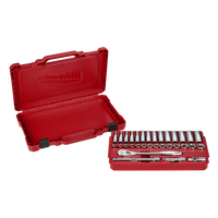 Milwaukee 3/8" Drive 32pc Ratchet & Socket Set Milwaukee