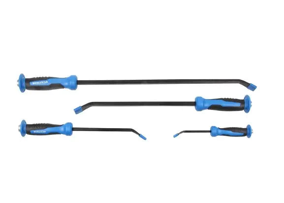 4pc Prybar Set with Hammer Cap FairTools