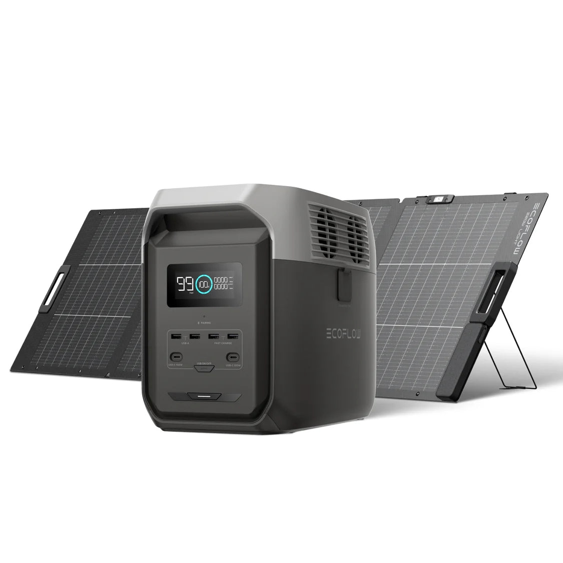 EcoFlow Delta 3 (1500) + 220W Lightweight Solar Panel EcoFlow