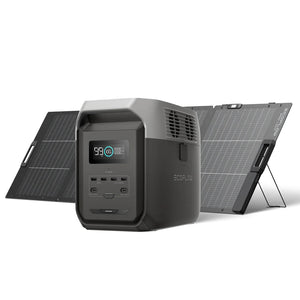EcoFlow Delta 3 (1500) + 220W Lightweight Solar Panel
