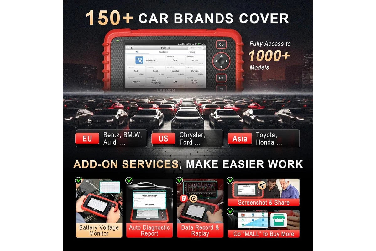 LAUNCH CRP123X Plus All-System OBD2 Diagnostic Scanner LAUNCH